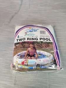 Vintage 1991 Original Little Mermaid 2 Ring Pool von Intex The Wet Set 50"X10" - Bild 1 von 4