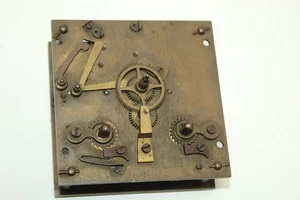 V207) Altes Wanduhr mechanisches Uhrwerk Ersatzteil Regulator um 1900-1920 - Bild 1 von 9
