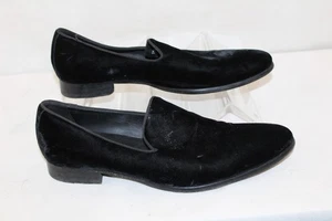 To Boot New York Herren 11 Schwarz Wildleder Slipper Halbschuh Elegant Schuhe MÄNGEL BESCHREIBUNG LESEN - Bild 1 von 19