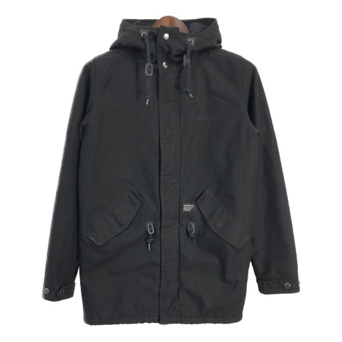 VETEMENTS Carhartt Crash Felpa con Cappuccio Giacca da Lavoro Imbottita Nera Uomo Xs Usata Abbigliamento Usata