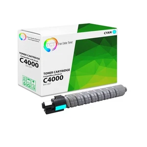 TCT Premium C4000 Cyan für Ricoh Aificio MP C4000 C5000 kompatibler Toner - Bild 1 von 6