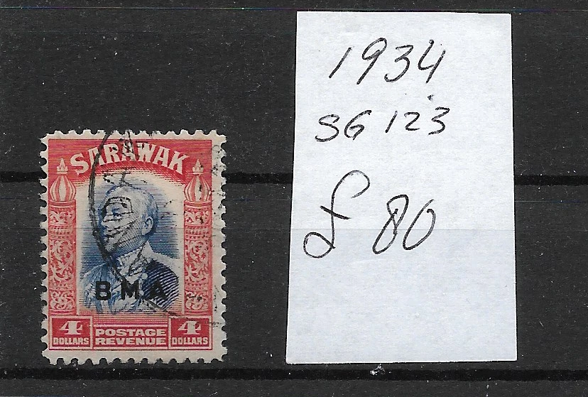 SARAWAK @ $4, Sir Charles Vyner Brooke - Usado Buen Precio @Gb2090 Foto 1 de 1