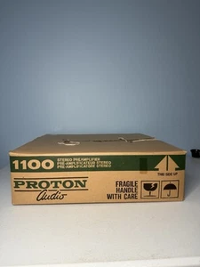 Proton 1100 Stereo Pre Amplifier Vintage 1980's Pre-Amp P1100 In box New? - Picture 1 of 19