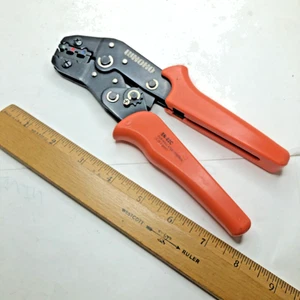 Alicates de trinquete WHOHO SN-02C 0,25-2,5 mm crimpadora de cables para terminales aislados - Imagen 1 de 10