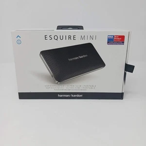 Harmon Kardon Esquire Mini Portable Wireless Speaker Black - Picture 1 of 11