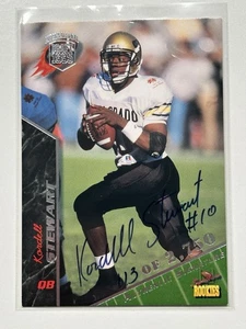 1995 Signature Rookies International Signatures /2750 Kordell Stewart Auto RC - Picture 1 of 2