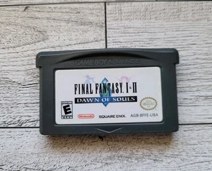 Final Fantasy I & II Dawn of Souls Game Boy Advance GBA solo cartuccia AUTENTICA - Foto 1 di 4