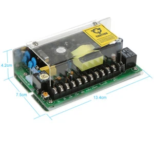 Alimentatore DC 12V 5A con interfaccia batteria di backup per controllo accessi porta - Foto 1 di 5