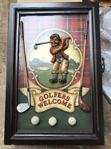 Llavero caja de pared de madera para golfistas Wecomee NUEVO - Imagen 1 de 10