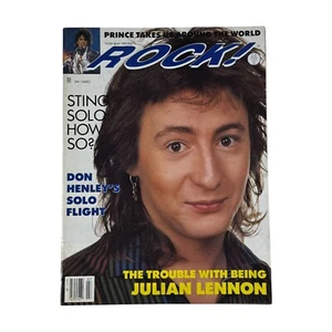 Rock! Magazine July 1985 by Tiger Beat - Julian Lennon Complete w/ Centerfold - Picture 1 of 4