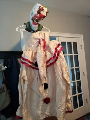 Adult Male Fonzo the Clown Adult Mask and Outfit Costume - Image 1 of 4