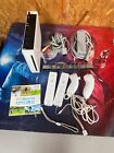nintendo wii white console bundle rvl-001 Tested Works 2 Controllers Wii Sports