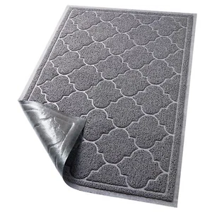Zerbino Grande 24x36 Pollici Interno Esterno Zerbino Antiscivolo Basso Profilo... - Foto 1 di 6