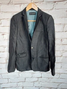 Chaqueta blazer mujer Zadig Voltaire Vedax Col Python Deluxe talla 38 D36 negra - Imagen 1 de 6