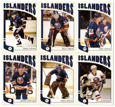NEW YORK ISLANDERS ITG Franchises Lot of (12) Bossy Trottier Billy Smith Resch + - Image 1 of 2