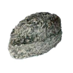 Astrakhan Hat - Grey Natural Persian Wool Winter Headwear - Small - Picture 1 of 2