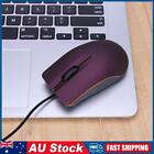 Usb 3d Wired Optical Mini Mouse Mice For Pc Laptop Computers Purple