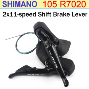 SHIMANO 105 ST-R7020 Hydraulic Shift Brake Lever 2X11 Speed Road Bicycle Bike - Picture 1 of 7