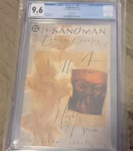RARE Sandman 19 Error Edition CGC 9.6 WHITE PAGES DC Comics 1990 Gaiman - Bild 1 von 7