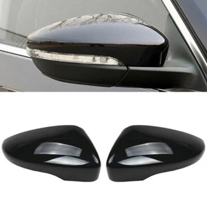 Tapa de espejo negro brillante cubierta de espejo exterior para VW Beetle Jetta Passat CC - Imagen 1 de 8