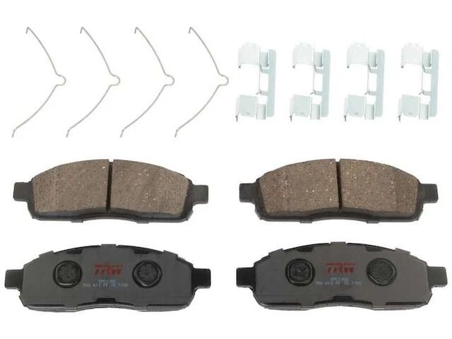 Front Brake Pad Set For 06-08 Lincoln Mark LT JR87S9 - Image 1 of 1