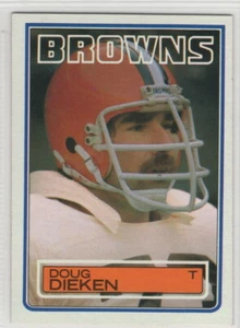 Juego de equipo de fútbol americano Cleveland Browns 1983 Topps - Imagen 1 de 1