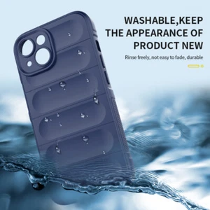 Funda trasera resistente híbrida de silicona a prueba de golpes para iPhone 16 15 14 13 12 11 Pro Max - Imagen 1 de 15