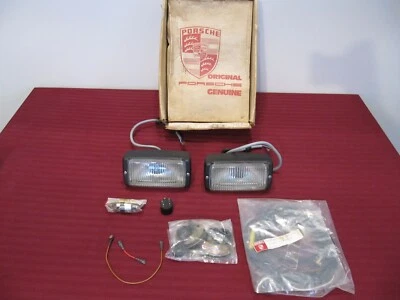 NOS Accessory Porsche 911 Carrera 930 Bosch Fog Driving Light Kit 1974 - 1983 - Image 1 of 4