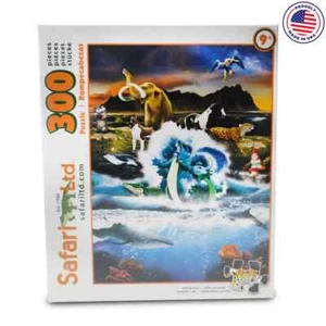 MAJENTIC SPLASH Safari Ltd. 300 pc 18 x 24" Puzzle - Picture 1 of 2