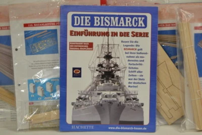 Hachette Holz Bismarck Schlachtschiff Modellbau Holzteile aussuchen aus 1 - 140 - Bild 1 von 2