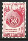 Australian 1955 Rotary International, stamp is Mint Never Hinged