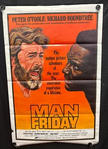 Man Friday - Original One Sheet Movie Poster Litho 1975 VG 27" x 41" - Picture 1 of 6