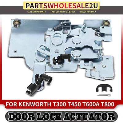 Actuador de cerradura de puerta cromado amarillo pasajero delantero derecho para Kenworth T300 T600A T450 Foto 1 de 4