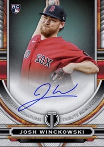 2023 Topps Tribute RC Auto Rookie Signature JOSH WINCKOWSKI Digital - Picture 1 of 1