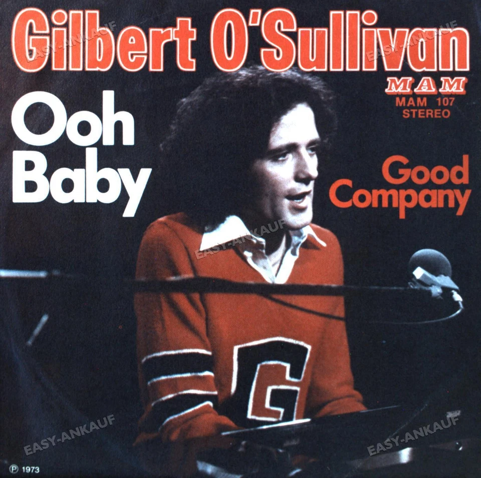 Gilbert O'Sullivan - Ooh Baby 7in (VG+/VG+) ' - Image 1 of 1