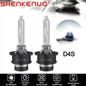 Para Nissan Máxima 2004-2008 6000k Xenón HID Faros Bombillas Hi-Lo Beam Set 2 - Imagen 1 de 7