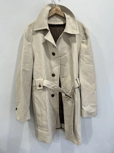 Vintage Trench Coat Jacket Size 42 belt strap - Picture 1 of 8