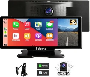 Seicane NWD-K2101 Android 10 Car Radio Head Unit 9.3" - Picture 1 of 8