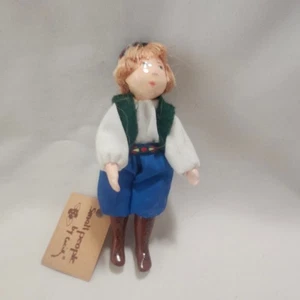 Small People By Cecily Mitchell 1985 Handmade HB - Picture 1 of 8