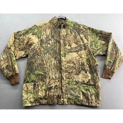 VTG Spartan Realtree Jacket Mens XL Camo Full Zip Long Sleeve Pockets USA - Image 1 of 4