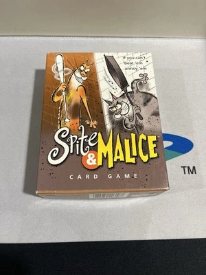 Hasbro Spite & Malice Card Game 2002 Pre-Owned with Instructions Complete . - Image 1 of 4