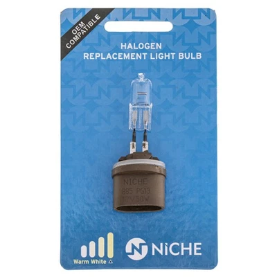 NICHE 885 Headlight Bulb for Can-Am Ski Doo Mini Z Arctic Cat Z ZL - Image 1 of 4
