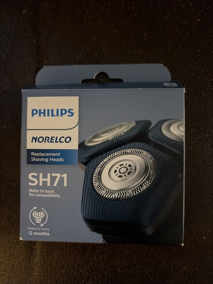Cabezales de afeitado de repuesto Philips Norelco SH71/52 para afeitadora serie 7000 NUEVO Foto 1 de 1
