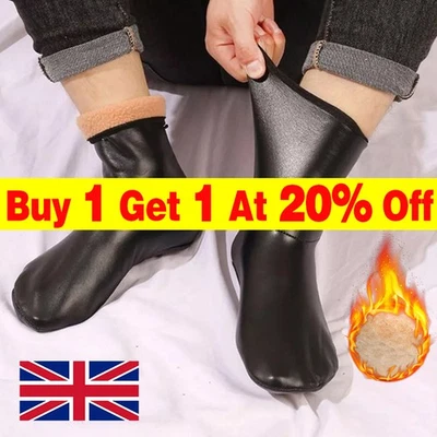 Thicken Floor Socks Fleece Fleece Socks Winter Autumn Thermal Socks Men Women - Image 1 of 4