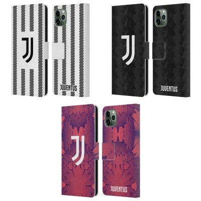 JUVENTUS FC 2022/23 MATCH KIT LEATHER BOOK WALLET CASE FOR APPLE iPHONE PHONES - Image 1 of 4