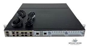 Cisco ISR4431/K9 V01 Integrated Services Router w/ NIM-2MFT-T1/E1 V04 Module - Picture 1 of 5