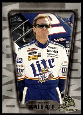 1998 Press Pass Premium Rusty Wallace #44 - Image 1 of 2