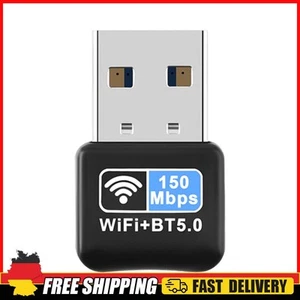 150 Mbit/s WiFi-Netzwerkkarte Plug-and-Play-Mini-USB-Ethernet-Empfänger für PC-L - Bild 1 von 6