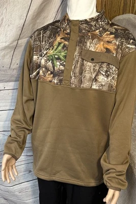 Habit Realtree Edge pullover 1/4 button size 2XL - Image 1 of 4
