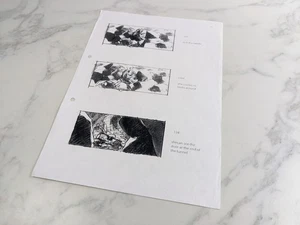 James Bond 007 Storyboard Skyfall Production Set Used RARE Prop Film Memorabilia - Picture 1 of 3